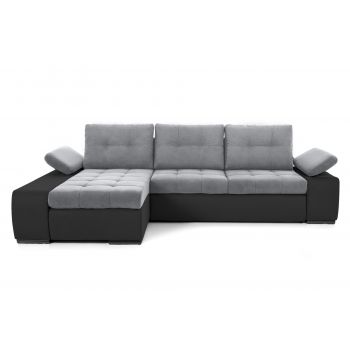 Colțar Extensibil VENETIA, cu ladă de depozitare, variante stânga/dreapta 290x170x80 cm