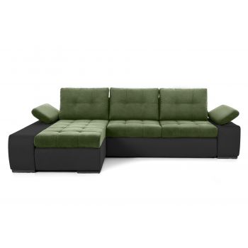 Colțar Extensibil VENETIA, cu ladă de depozitare, variante stânga/dreapta 290x170x80 cm