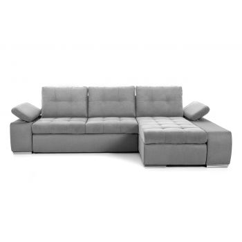 Colțar Extensibil VENETIA, cu ladă de depozitare, variante stânga/dreapta 290x170x80 cm