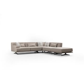 Coltar Bentley Dreapta, Bej, 302 x 80 x 106 cm