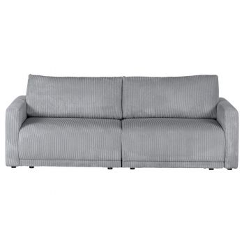CANAPEA 2,5 LOCURI textil gri deschis CANAPEA 2,5 LOCURI textil gri deschis