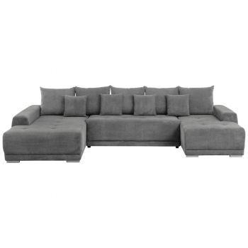 CANAPEA MODULARĂ textil gri