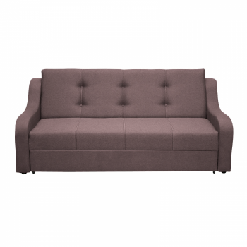 Canapea VALY II extensibila, 3 locuri, cu lada depozitare, mov, 215x90x95 cm