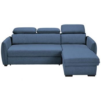 COLȚAR EXTENSIBIL textil albastru