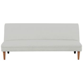 CANAPEA EXTENSIBILĂ textil alb