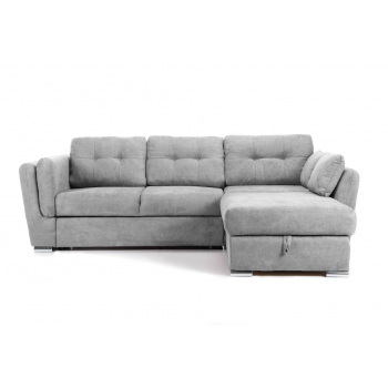 Colțar Extensibil JAZZ, cu ladă depozitare,  245 x 205 x 90 cm
