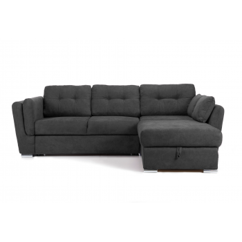 Colțar Extensibil JAZZ, cu ladă depozitare,  245 x 205 x 90 cm