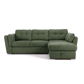 Colțar Extensibil JAZZ, cu ladă depozitare,  245 x 205 x 90 cm