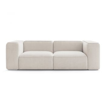 Canapea bej 255 cm Zephyr – Bobochic Paris