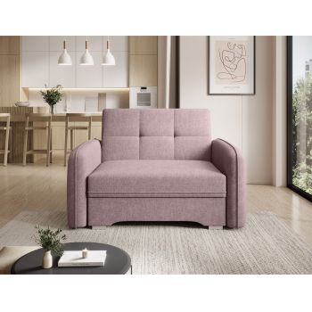 Canapea extensibila 1 loc, ELTAP, Laine, 102x109x84 cm, lemn/poliester, somon