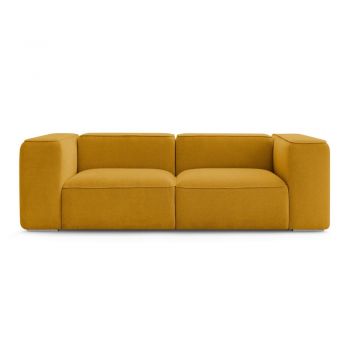 Canapea galben ocru 255 cm Zephyr – Bobochic Paris