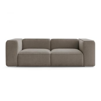 Canapea gri/bej 255 cm Zephyr – Bobochic Paris