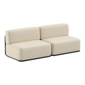Canapea modulară de grădină bej 204 cm Straw – Sit Sit