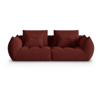 Canapea roșie 232 cm Bloom – Micadoni Home