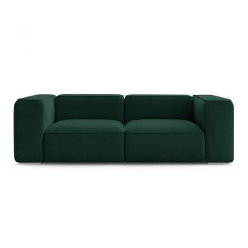 Canapea verde-închis 255 cm Zephyr – Bobochic Paris