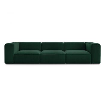 Canapea verde-închis 345 cm Zephyr – Bobochic Paris