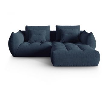 Colțar albastru închis (cu colț variabil) Bloom – Micadoni Home