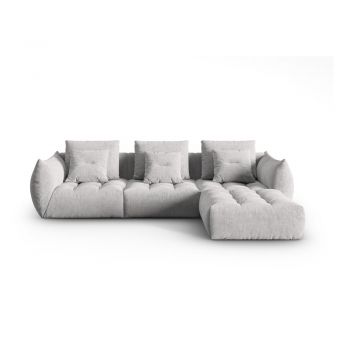 Colțar gri deschis (cu colț variabil) Bloom – Micadoni Home