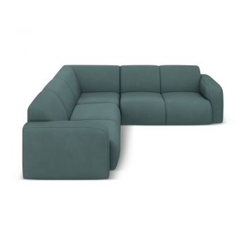 Colțar turcoaz (cu colț variabil/în formă de ”L”) Molino – Micadoni Home Colțar turcoaz (cu colț variabil/în formă de ”L”) Molino – Micadoni Home