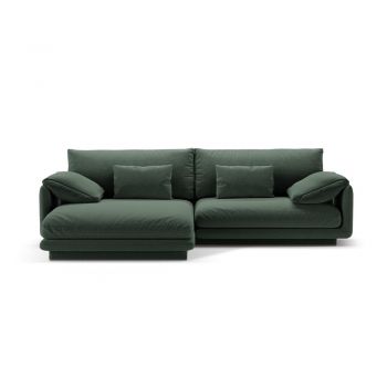 Colțar verde închis (cu colț pe partea stângă ) Torino – Micadoni Home
