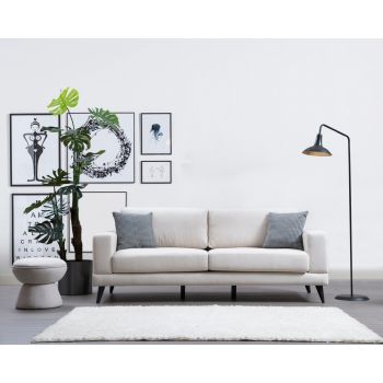 Canapea 3 locuri extensibila Nordic Bej