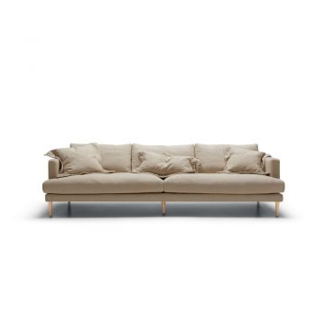 Canapea bej 277 cm Britt – Sits