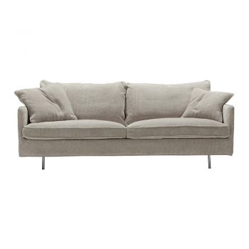 Canapea gri deschis 216 cm Julia – Sits