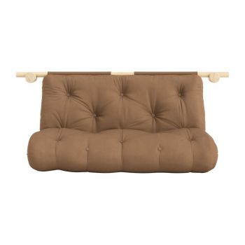 Canapea maro extensibilă 135 cm Hooked – Karup Design