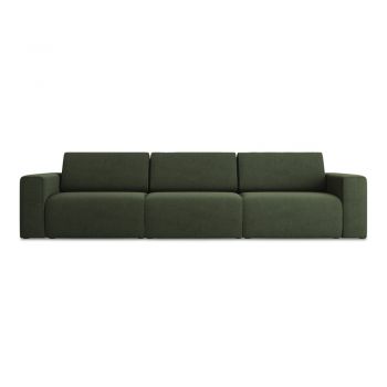 Canapea modulară verde 314 cm Kalea – Makamii