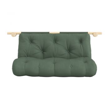 Canapea verde extensibilă 135 cm Hooked – Karup Design