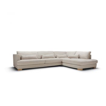 Colțar bej (cu colț pe partea dreaptă) Brandon – Sits