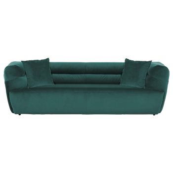 CANAPEA BIGSOFA textil verde închis
