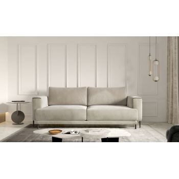 Canapea extensibila 4 locuri ELTAP, SO-DAL-18SO, Dalia, 248x84x95 cm, lemn/poliester, bej