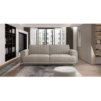 Canapea extensibila 4 locuri ELTAP, SO-ELI-18SO, Elise, 250x95x90 cm, lemn/poliester, bej