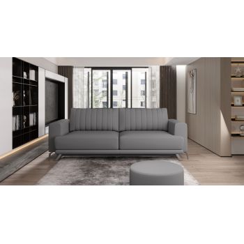 Canapea extensibila 4 locuri ELTAP, SO-ELI-29SOF, Elise, 250x95x90 cm, lemn/poliester, gri