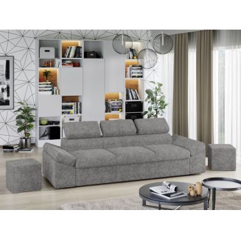 Canapea Extensibila Magic Plusata Gri Deschis