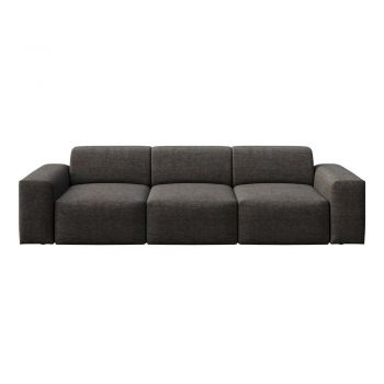 Canapea gri antracit 285 cm Villet – Rodier