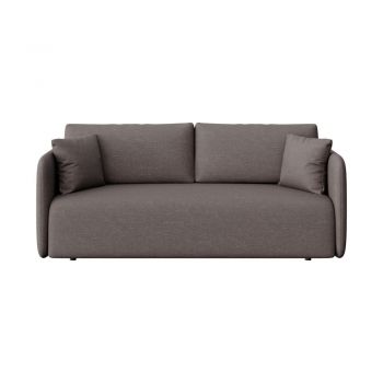 Canapea gri extensibilă 220 cm Chaum – Rodier