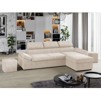 Coltar Extensibil Jamaica Plusat Crem