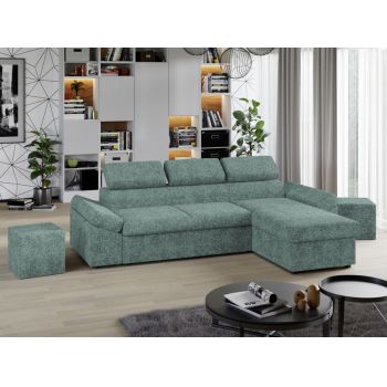 Coltar Extensibil Jamaica Plusat Turcoaz