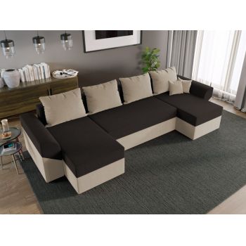 Coltar U Extensibil Cali crem / maro
