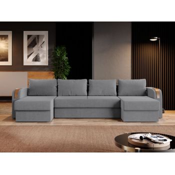 Coltar U Extensibil Morelia gri deschis ieftin