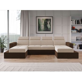 Coltar U Extensibil Paloma crem / maro