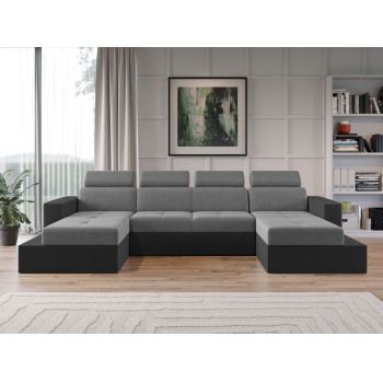 Coltar U Extensibil Paloma gri deschis / gri