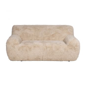 Canapea bej 185 cm Teddy – Ixia