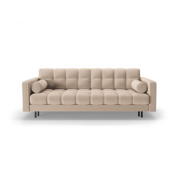 Canapea bej extensibilă, cu spațiu de depozitare 222 cm Bali – Cosmopolitan Design