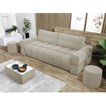 Canapea Bubble Aurora 3 Bej
