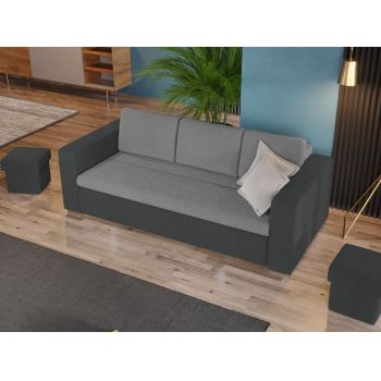 Canapea Extensibila Rita Gri Deschis / Gri