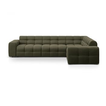 Colțar verde (cu colț pe partea dreaptă, în formă de ”L”) Kendal – Micadoni