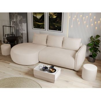 Coltar Extensibil Fiore Plusat Crem